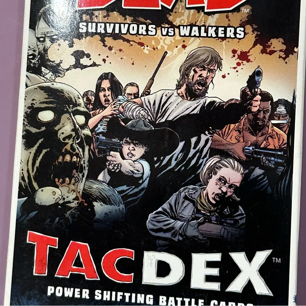 The Walking Dead TacDex Card Game